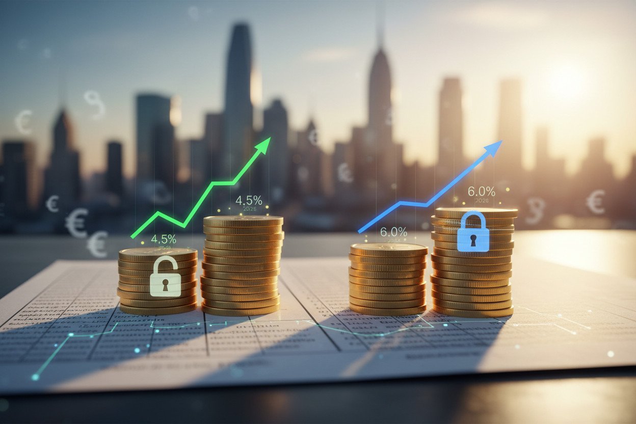 Aktualne oprocentowanie — ile można zarobić w 2026