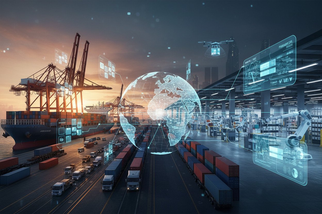 Blockchain logistyka — od portów kontenerowych do farmaceutyków