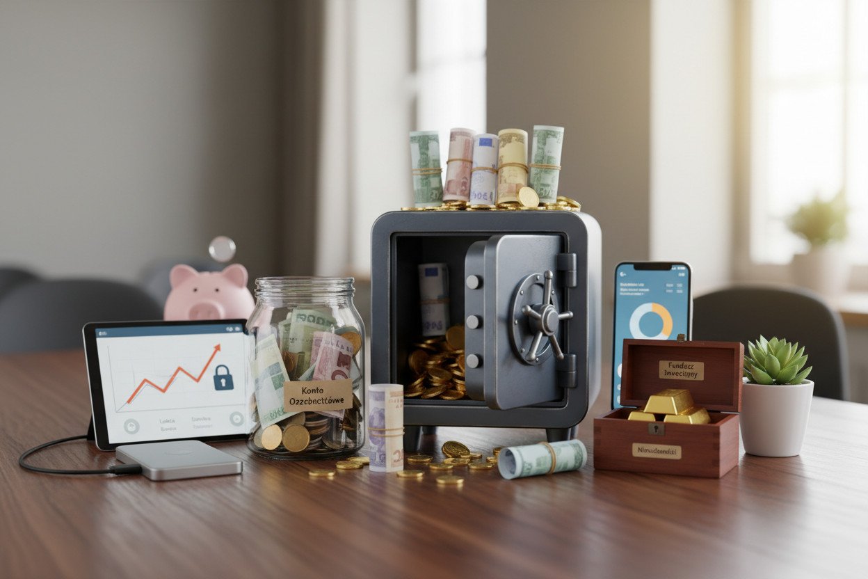 Gdzie trzymać oszczędności na czarną godzinę — przegląd opcji