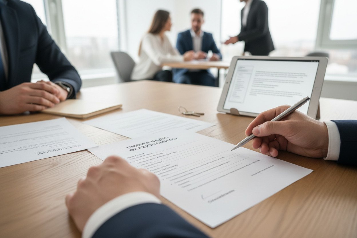 Jak napisać umowę najmu okazjonalnego — co musi zawierać