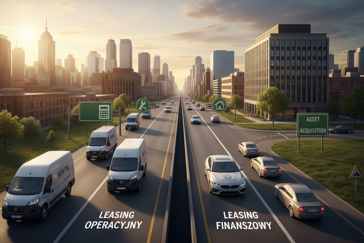 Leasing finansowy — różnice względem operacyjnego i kiedy go wybrać