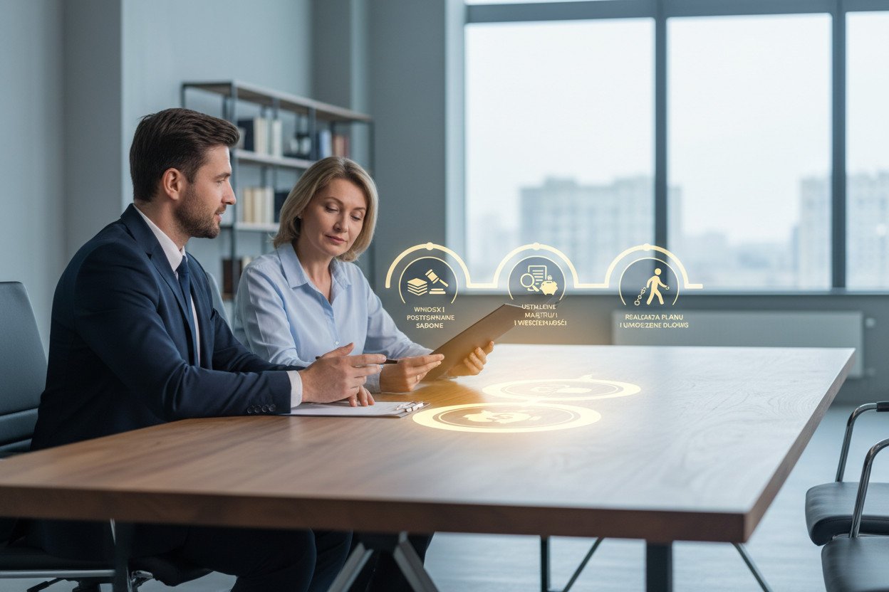 Przebieg postępowania upadłościowego — rola syndyka i etapy procedury