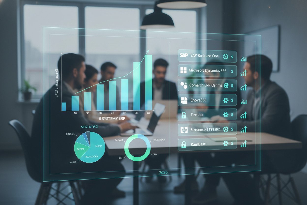 Ranking 8 systemów ERP dla małych firm — ceny i możliwości w 2026