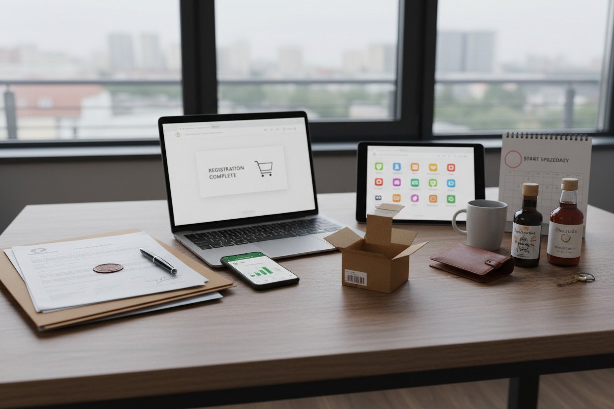 Rejestracja działalności i formalności przed sprzedażą