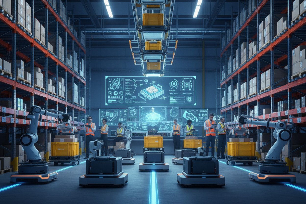 Roboty magazynowe jako rozszerzenie systemu WMS