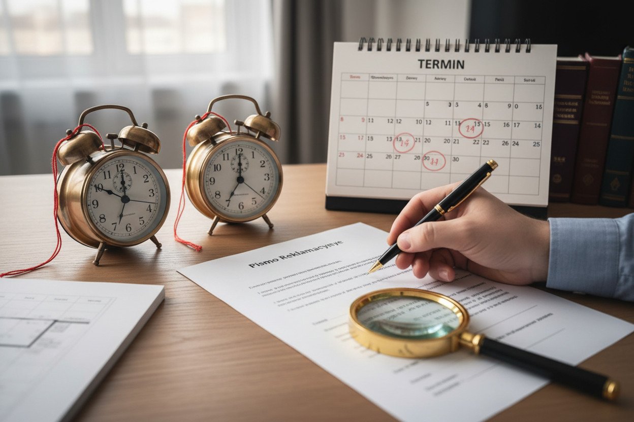 Wzór pisma reklamacyjnego i terminy, których trzeba pilnować