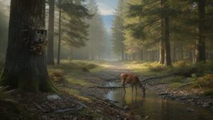 Fotopułapka w lesie: jak ustawić ją, żeby nie płoszyć zwierząt